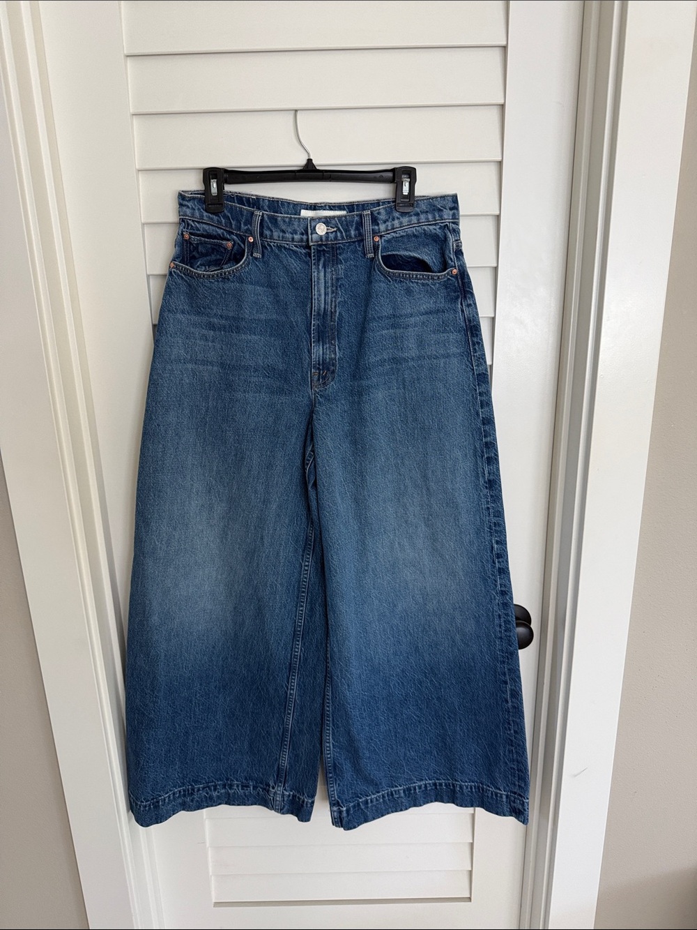Mother denim The Hustler wide leg flared jeans - Picture 6 of 8